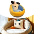thumbnail image 4 of Sillón individual, cómodo, moderno, divertido, para niños, para leer en el rincón, para relajarse. amarillo, 4 of 9
