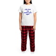 thumbnail image 4 of CafePress - Numbers Past Eight Women's Light Pajamas - Women's Short Sleeve Print T-Shirt and Pants Light Cotton Pajama Set, 4 of 7