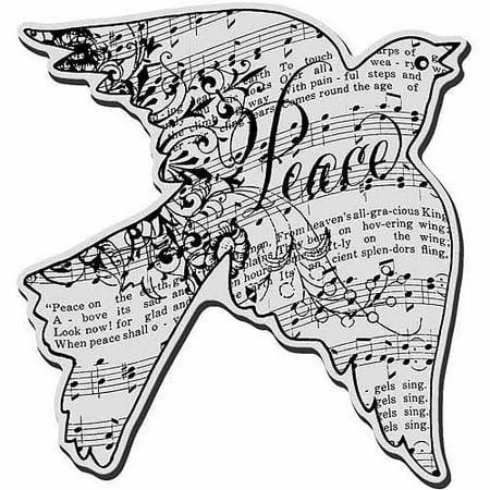 Stampendous Christmas Cling Rubber Stamp