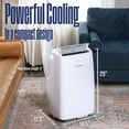 thumbnail image 6 of Westinghouse 8,000 BTU Portable Air Conditioner & Dehumidifier with Remote & Smart App, up to 350 Sq Ft, 6 of 11