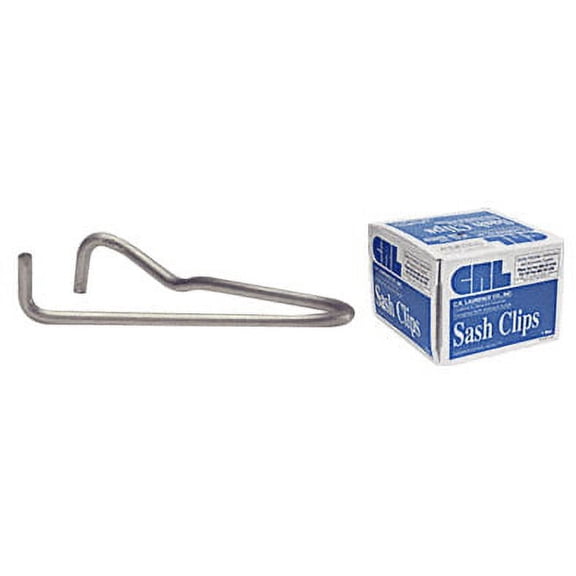 CRL 1800 18 Gauge Steel Residential Sash Glazing Clips - 1000