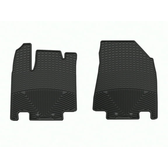 WeatherTech All-Weather Floor Mats compatible with QX60, Pathfinder - 1st Row (Driver & Passenger), Black