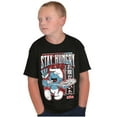 thumbnail image 5 of The Smurfs Cool Kanji Stay Hungry Crewneck T Shirts Boy Girl Teen Brisco Brands X, 5 of 6