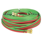 Radnor 3/8'' X 50' Grade RM Twin Welding Hose With BB Fittings