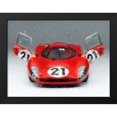 thumbnail image 2 of Stephen Chambers 14x12 Black Modern Wood Framed Wall Art Titled - Ferrari 330P4 1, 2 of 6