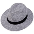 thumbnail image 1 of Handmade Linen Top Hat for Men - Flat Edge Sun Protection Hat for Travel & Leisure, 1 of 1