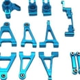 thumbnail image 6 of Almencla Aluminium Accessories Set Combo Parts Replacement for 1:14 Scale 14301 14302 14303 RC Car Vehicle Accessory Modification Part Blue, 6 of 8