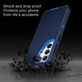 thumbnail image 7 of Petocase for Samsung Galaxy S25/S24 Case,Shockproof Dust/Drop Proof 3-Layer Protection Rugged Heavy Duty Durable Cover Case,Navy Blue, 7 of 7
