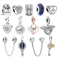 thumbnail image 2 of Charms Pandora Pulsera Joyería LOGO Serie Mujer Pulseras Colgante, 2 of 4