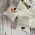 thumbnail image 2 of Throw Pillow Covers Home Decor Set of 4 Pillow Cases Decorative 18 x 18 Inches Outdoor Cushion Couch Sofa Pillowcases Contemporary Mid Century Geometric Boho, 2 of 6