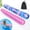 D-Pink Combination, variant on 2 Pack Large Soft Fabric Inflatable Pool Noodle Floats, Quick Dry High Buoyancy Water Floating Sticks with Portable Storage Bag, Flamingo & Turtle Print Float for Pool Beach Party Leisure