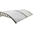 thumbnail image 3 of 200 x 96 Household Application Door & Window Awnings Canopy Silver & Gray Bracket, 3 of 16