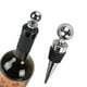 thumbnail image 3 of Paquete de 3 tapones para botellas, corchos de vino reutilizables a prueba de fugas para mantener frescos, para regalos, bares, vacaciones, fiestas, bodas, 3 of 5