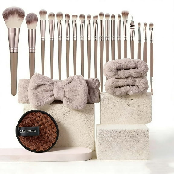 40-Piece Makeup Brush Set Professional Makeup Brush Set for Women | Foundation Blending | Premium Beauty Tools, Sponge for Foundation, Makeup Applicators