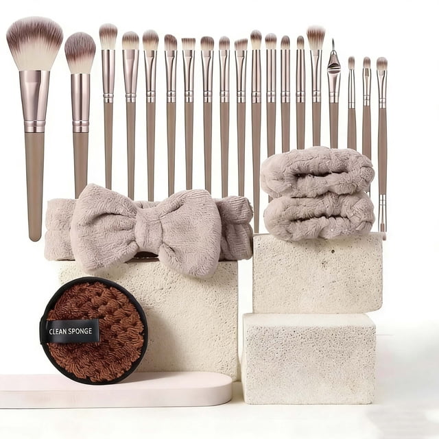 EGNMCR Complete Set Of Beginner Beauty Tools For Makeup Brushes makeup brush set