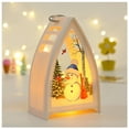 thumbnail image 1 of AMERTEER Christmas Mini Lantern Decorative LED Lights Santa Claus Snowman Elk Retro Lamp, 1 of 6