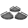 thumbnail image 4 of Shower Corner Shelf, Hollow Base Triangular Shower Shelf Punch Free Portable Rustproof For Bathroom ANGGREK Otros, 4 of 8