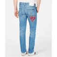 thumbnail image 2 of Calvin Klein Mens Embroidered Slim Fit Jeans, Blue, 36W x 32L, 2 of 3