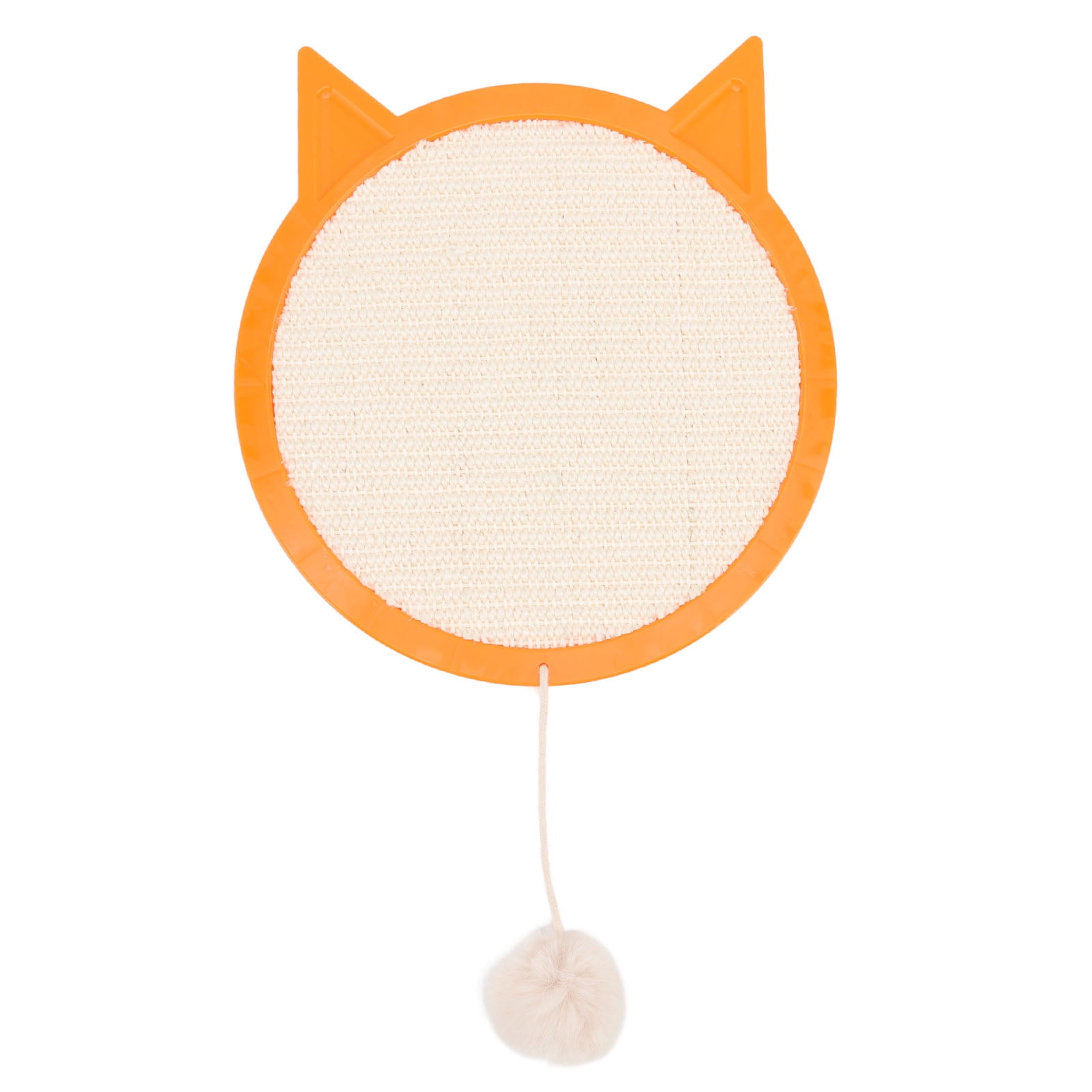 NFTIGB Cat Scratching Pad Sisal Scratcher Mat with Strong Suction Cups Decorative Furniture Protection for Home Type A, Light Brown, 12.6 inches / 32 cm
