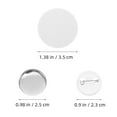 thumbnail image 4 of 1 Set Diy Pin Badge Kit With Tinplate Top And Plastic Bottom Round Badge Making Blanks With Pin For Events Parties Team Building, 4 of 8