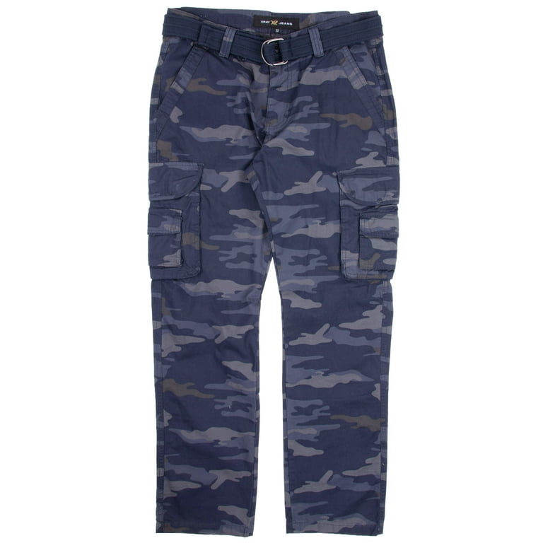 Navy blue shop camo pants