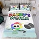 thumbnail image 4 of El Mundo de Dandy Conjunto de sábanas temático, trío de piezas, cómodo y amigable con la piel, diseño único, regalo de decoración para el hogar para familiares, amigos y fans,135cm *200cm, 4 of 6