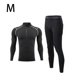 thumbnail image 3 of Sonducket Ropa deportiva para hombre, ropa deportiva para correr, ejercicio, gimnasio, traje deportivo, traje transpirable, chándal con Pijama Verde negro METRO, 3 of 6
