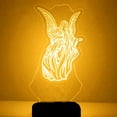 thumbnail image 4 of YSTIAN 3D Angel Wing Night Light Table Desk Optical Illusion Lamps 7 Color Changing Lights LED Table Lamp Xmas Home Love Birthday Children Kids Decor Toy Gift, 4 of 5