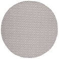 thumbnail image 4 of SAFAVIEH Montauk Corrine Geometric Cotton Area Rug, Ivory/Grey, 2'3" x 3'9", 4 of 9