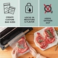 thumbnail image 6 of Avid Armor 8 in x 50 ft Vacuum Sealer Rolls, 2 Pack, BPA-Free, 6 of 7