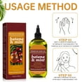 thumbnail image 4 of Aceites esenciales Crecimiento del cabello Dr. Sebi Organic, Promueve el bienestar del cabello para hombres y mujeres Mejora el cabello y la piel del aceite de pelo 75ml (Buy 2 get 1 free), 4 of 9