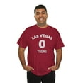 thumbnail image 5 of Las Vegas Jackie Young #0 Basketball fans gift Unisex Cotton Tee, 5 of 6
