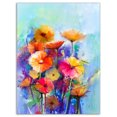 thumbnail image 2 of Design Art - Abstract Floral Watercolor Painting, 2 of 4