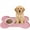 Pink, variant on Dog Cat Food Mat Raised Edges Dog Feeding Mat Silicone Food Mat for Pet Bowls Milkbrown,Beige 10" x 20"