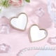 thumbnail image 3 of 1 caja de 2 espejos de maquillaje para teléfono, fundas para espejo, dijes para teléfono, diamantes de imitación dorados, corazón de cristal, calcomanías para maquillaje de smartphone., 3 of 5