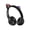 Black, variant on Wireless Sports Headphones with a Folding Design, Featuring a Microphone, Flashlight, And Adorable Cat Ear Design, Equipped with Mic Control And LED for Stereo Music And Phone Calls
