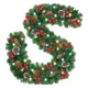 thumbnail image 3 of Christmas Garlands With Pinecones Red Berries Artificial Christmas Wreaths For Home Xmas Tree Stairs Door New Year Decoration, 3 of 5