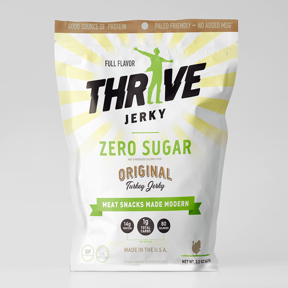 THRIVE Zero Sugar Turkey Original Jerky