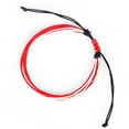 thumbnail image 3 of Accesorio de Moda Qarigey Cuerda de Mano para Niñas Adolescentes Color Rojo y Negro, 3 of 6