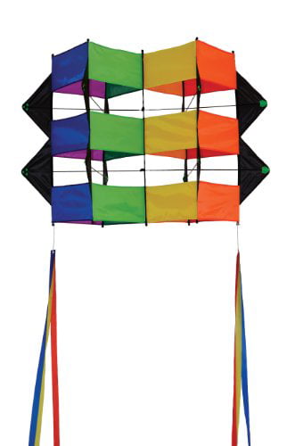 In the Breeze Rainbow Double Winged Box Kite 3084 