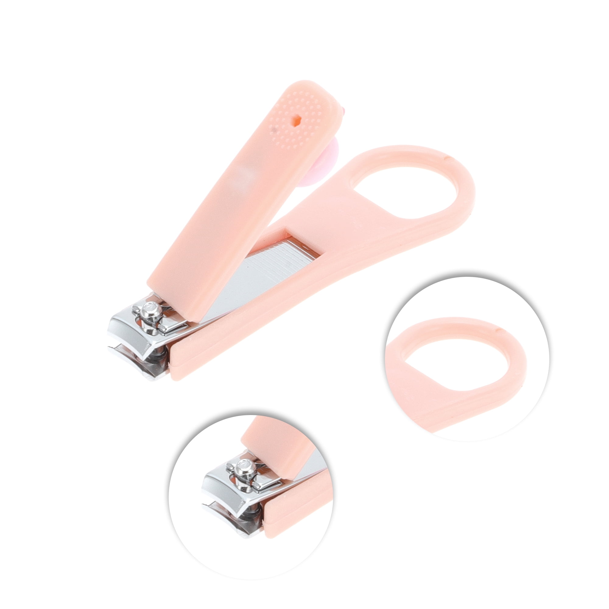 Unique Bargains Cartoon Lollipop Nail Clipper Pink 1 Pc