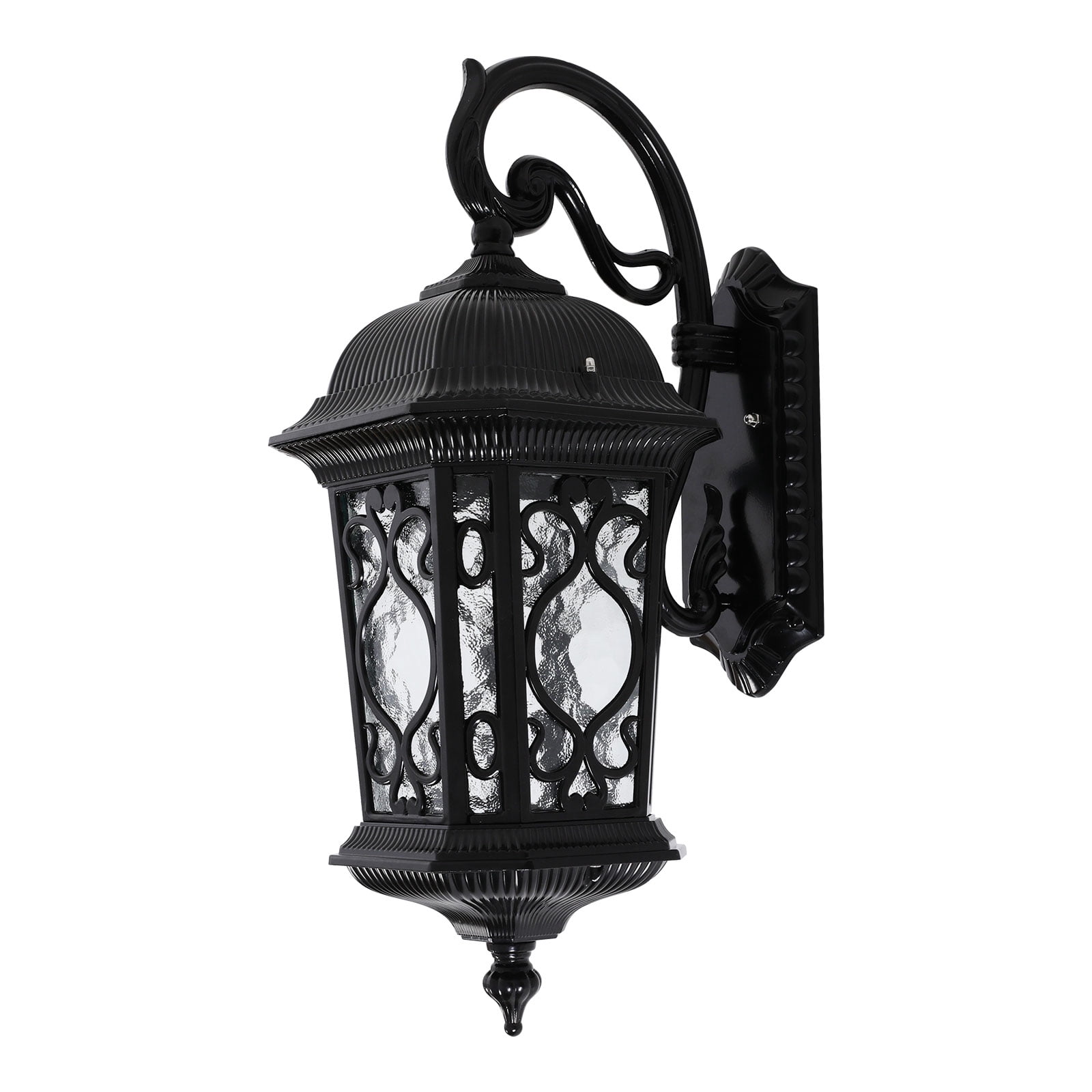Vintage Wall Lamp, Outdoor Wall Mount Light Fixture Black for Indoor & Outdoor 30*53cm