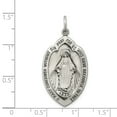 thumbnail image 3 of Sterling Silver Antiqued Miraculous Medal, 3 of 3