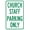 Warning Sign 3, variant on Church Parking Only You Park You Pray Warning Sign 8"x12" - Security Safety Metal Vintage Poster Decor for Church Worship Service Prayer Gathering Faith Event Street Road