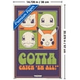 thumbnail image 3 of Pokemon: Groovy Vibes - Gotta Catch 'Em All! Wall Poster, 14.725" x 22.375", 3 of 4