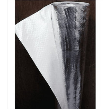 4'x50' Solid White Radiant Barrier Solar Attic Foil Reflective Insulation Shield