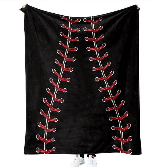 Weighted Blankets,Baseball Blanket Gifts Flannel Sports Blankets Lightweight Fleece Soft Throw Blanket For Kids Couch And Bed