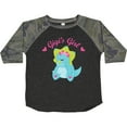thumbnail image 3 of Inktastic Gigi's Girl Dinosaur Girls Toddler T-Shirt, 3 of 5