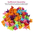 thumbnail image 2 of 100pcs Small Butterfly Hair Clips, Claw Clips Jaw Clips, Multiple Colors Hair Claws, Beautiful Jaw Clips for Girls, Mini Plastic Butterfly Hair Barrettes, Hair Accessories for Kids ​Infants, 2 of 8