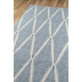 thumbnail image 4 of Momeni Geometric Modern/Contemporary Area Rugs, Blue/White , 91.2" x 115.2", 4 of 4
